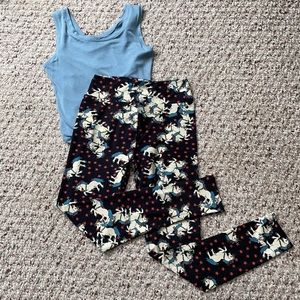 LuLaRoe Unicorn Leggings Size OS